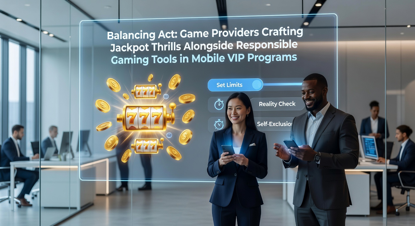 Spielanbieter integrieren Jackpot-Features und verantwortungsvolle Tools in mobilen VIP-Programmen
