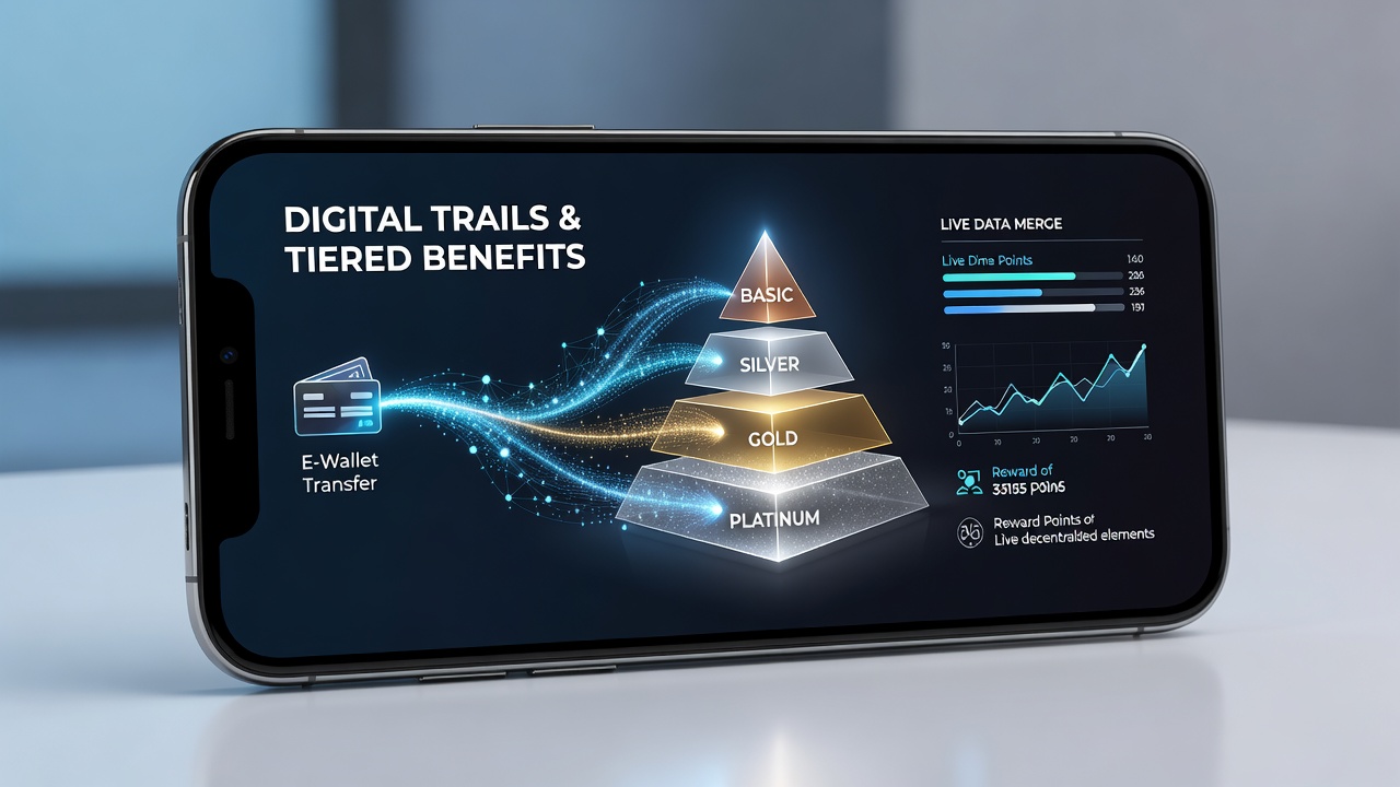 Mobile Plattform mit E-Wallet-Integration, gestaffelten Vorteilen und Live-Dealer-Preisgeldern