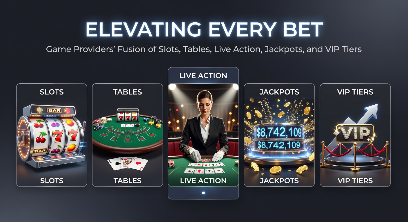 Detaillierte Ansicht einer VIP-Live-Session mit Jackpot-Integration in einer mobilen Casino-App