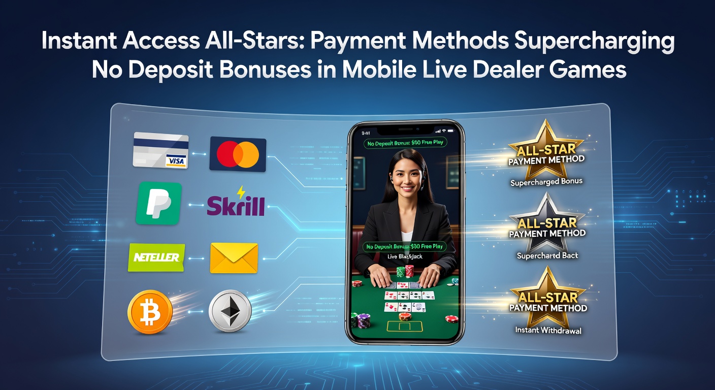 Dynamische Grafik mit Symbolen für schnelle Zahlungsmethoden wie E-Wallets und Krypto in einem mobilen Casino-Umfeld