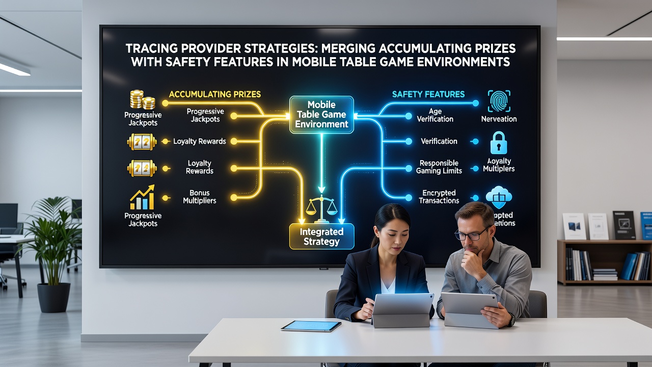 Strategien von Anbietern bei der Integration von Belohnungen und Sicherheitsfunktionen in mobilen Tischspielen